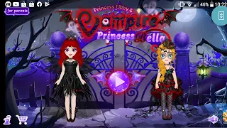 Vampire princess bella and princess libby | Halloween games