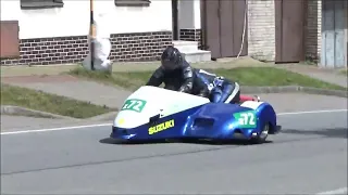 Slovácký okruh 2024 - Staré Město - Road Racing - Sidecar race #race #racing #sidecar #classic