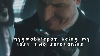 nygmobblepot being my last two serotonins for 3 minutes straight.