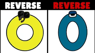 Reverse Greek VS Reverse Spanish Alphabet Lore | Part 9 (Ω-A...)