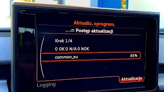 Aktualizacja map w Audi MMI z czerwonego menu (REM)