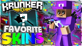 My FAVORITE Skins in Krunker! (Nostalgic)