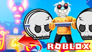 КАЧОК ПОПАЛ В АД И ПРОКАЧАЛСЯ КРУЧЕ ДЬЯВОЛА В ЛИФТИНГ ТИТАНАХ! ROBLOX Lifting Titans