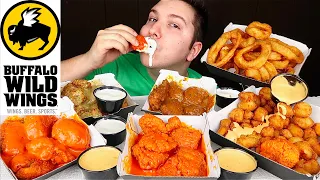 i just *DID* my taxi driver • Buffalo Wild Wings • MUKBANG