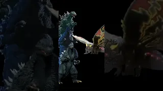 Godzilla 2000 gmk and sos vs toho kaiju #godzilla #shorts