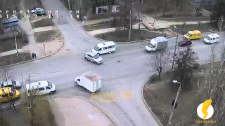 ДТП (авария) ул. Советская ул. Энгельса 27-03-2015 09-13