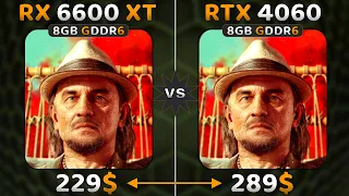 RX 6600 XT vs RTX 4060 in 1080P, 1440P & DLSS 3🔥 | Biggest Comparison! | 15 Games Tested