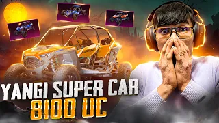 🏎 YANGI POLARIS SUPER-CAR RULETKASINI OCHAMIZ - 8100 UC OPEN KEYS - MIRSHO PUBGM