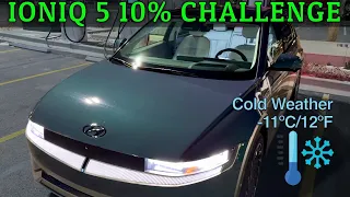 Hyundai Ioniq 5 Limited AWD 10% Challenge (COLD weather)