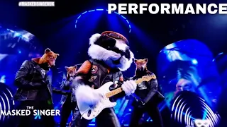 Badger Sings "Smells Like Teen Spirit" by Nirvana | The Masked Singer UK | Season 2