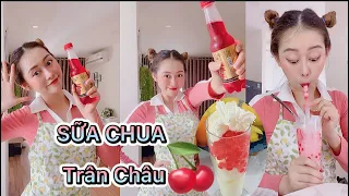 Sữa Chua Trân Châu Cherry-10 Điểm Sáng Tạo 😂 Việt Phương Thoa