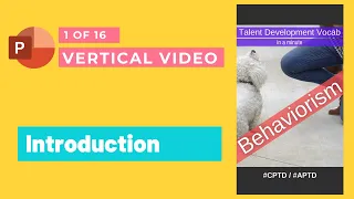 Vid 1: Create YouTube Shorts in #PowerPoint Tutorial - Playlist