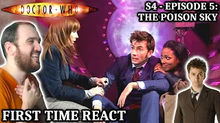 FIRST TIME WATCHING Doctor Who | Season 4 Episode 5: The Poison Sky REACTION