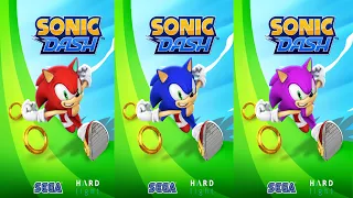 Sonic Dash - Sonic Unlocked and Fully Upgraded vs All Bosses Zazz Eggman - All Characters Unlocked