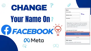 How to Change Facebook Account Name 2024 | Change Your Name on Facebook @UltimateTeach