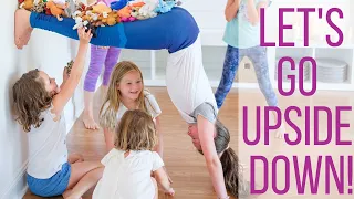 Kids Yoga | Upside Down Yoga🙃| Child's Pose Yoga