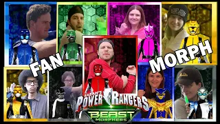 Beast Morphers Complete Team Fan Morph (Feat. Mr.Weenie, Cam, The Fan Club, + Scotland PR)