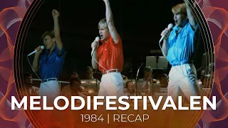 Melodifestivalen 1984 (Sweden) | RECAP