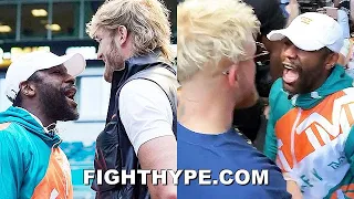 HIGHLIGHTS | MAYWEATHER VS. LOGAN PAUL PRESS CONFERENCE & BRAWL WITH JAKE PAUL