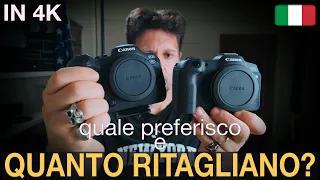 Canon R6 VS Canon R8 - Quanto Ritagliano in 4K E Quale Preferisco