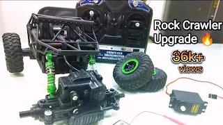 Upgrade Rock Crawler 4x4 rc | rc upgrade using FS-CT6B Transmitter | #rctruck  #whatsinside