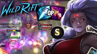 DIANA JUNGLER IS OP! SMVP ON GRANDMASTER RANK | Build & Runes | Wild Rift