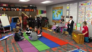 Pass The Pumpkin  game and orff accompaniment