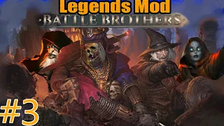 Battle Brothers. Legends mod #3 Necromancer Dual