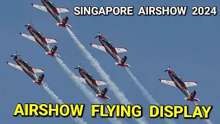 Airshow Flying Display | Singapore Airshow 2024 | 24 FEB 2024