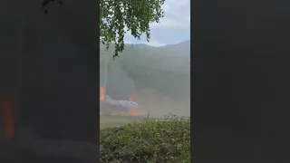 Падение вертолёта Ми-8, упавшего в Республике Алтай в районе села Тюнгур Усть-Коксинского района.
