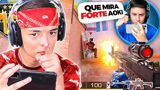 ELE FICOU IMPRESSIONADO! ESPECIAL DE 1 HORA DE RANKED ft. @Aguianoob - STANDOFF 2