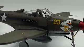 US Army Air Corps Bell P-39 Airacobra (Eduard 1/48) Model Build