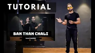 BAN THAN CHALI | TUTORIAL | Dancefit Live | Tejas & Ishpreet