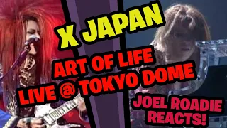 ART OF LIFE - X JAPAN (Full ver 30 min) - Live at TOKYO DOME - Dec 31 - Roadie Reacts