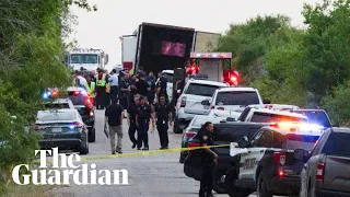 San Antonio truck deaths: at least 46 people found dead in trailer