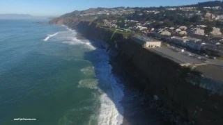 Pacifica Coastal Erosion 1-14-17