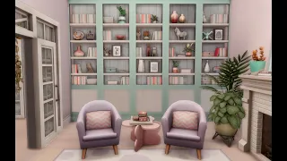 Pastel Apartment / 20 Culpepper House / The Sims 4 / no cc / stop motion