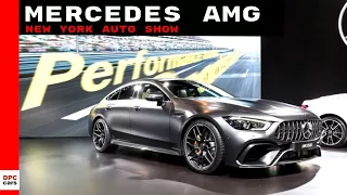 Mercedes AMG At New York Auto Show