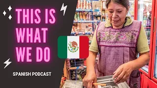 🛍 Going to the store and using the bus in MEXICO [Spanish Conversation Practice]