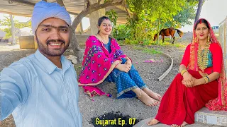 गुजराती गांव में Village Life with Bharti & Ramdev @LivevillagelifewithOmfamily  🚩 Gujarat Ep. 07