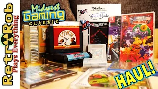 🕹️ Midwest Gaming Classic 2021 Retro and Modern Game Haul!!! 🕹️
