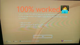 how to fix extended hdd error on ps4 (CE-41902-6)