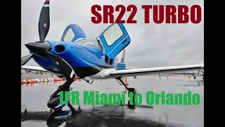 Cirrus SR22T Gen 6 | IFR from TMB to ORL | ILS 07 Approach with ATC audio