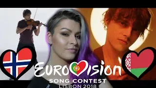 БЕЛАРУСЬ vs НОРВЕГИЯ Евровидение 2018 РЕАКЦИЯ | BELARUS vs NORWAY Eurovision 2018 REACTION