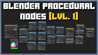 Blender Procedural Nodes [LEVEL 1 - FULL COURSE]