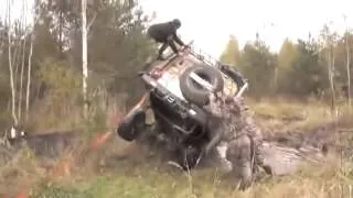 Offroading incidents UAZ 3152 coup ... УАЗ Буханка переворот... чуть было не было))