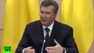 Виктор Янукович читает рэп :)