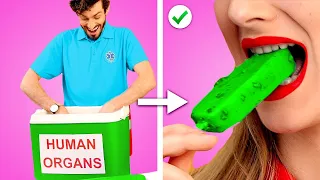 Clever Ways to Sneak Candy Into the Hospital | Funny Situations & Best Pranks by Crafty Panda Bubbly