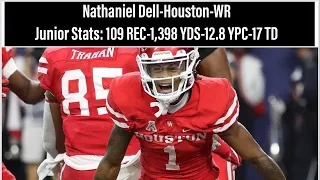 Nathaniel Dell Junior Season Highlights-Houston WR-2022-2023 CFB Season
