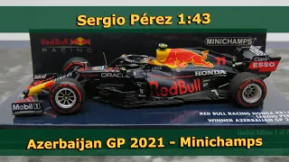 Sergio Pérez - RedBull RB16B - Winner Azerbaijan GP 2021 - Minichamps 1:43 F1 model car